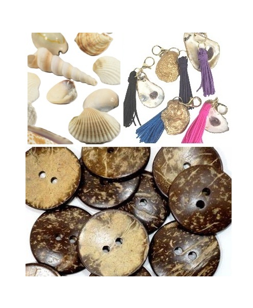 Recycled and natural trims